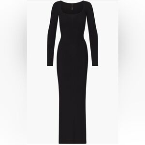 Skims soft lounge long sleeve dress